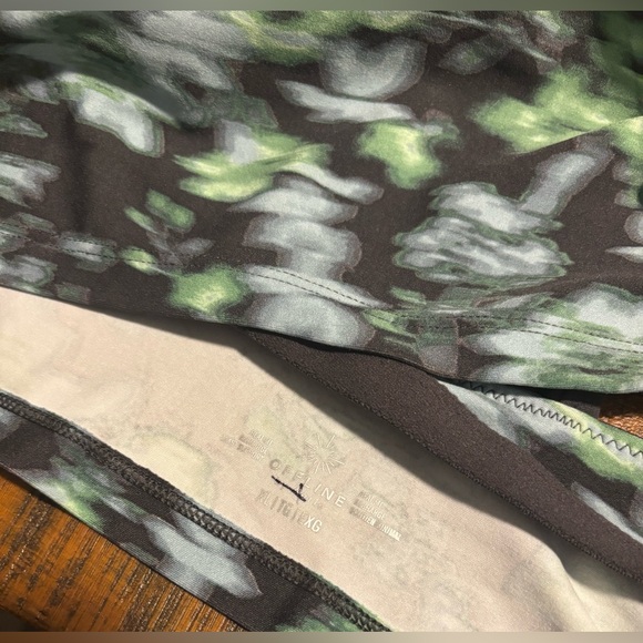 Offline Blurred Floral Sports Bra - Picture 3 of 5